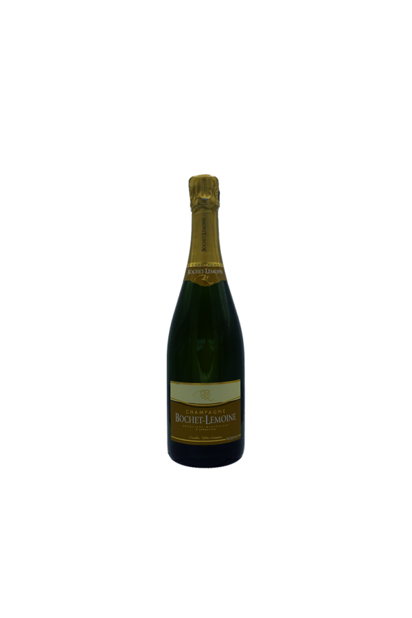Photo Réserve, appellation Champagne. 23.90€, léger, harmonieux et vineux, 8°C.