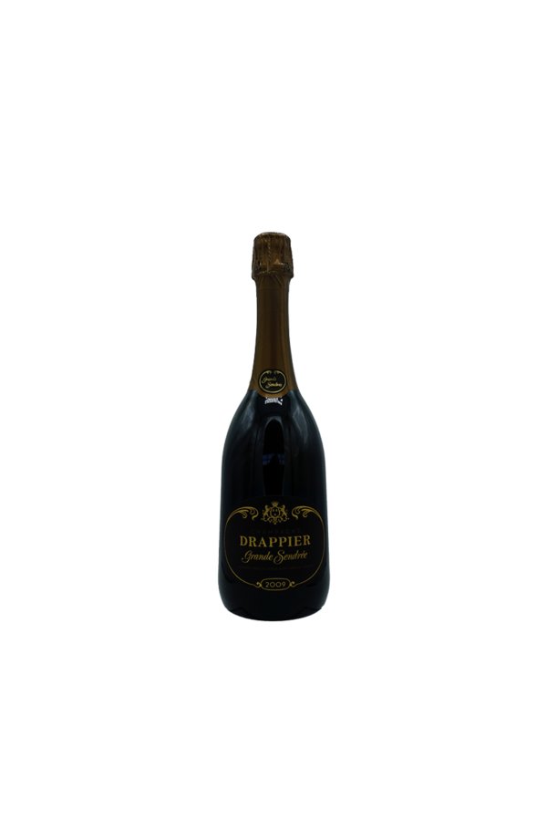 Photo Grande sendrée, appellation Champagne. 65.00€, nez floral et fruitée, où se mêlent miel, acacia et agrumes. En bouche, notes de fleurs séchées. 8°C.