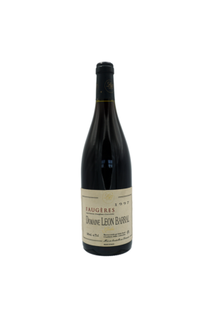 Faugères Domaine Léon Barral - 1997, nez sur la cerise, solaire avec une belle fraîcheur. S'accorde avec une dinde farcie aux champignons.