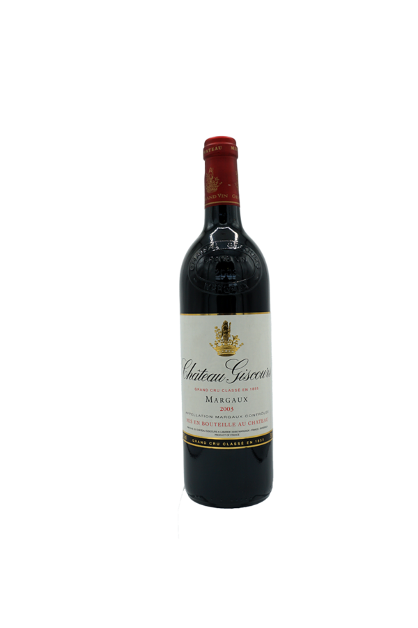 Château Giscours - 2003, arômes de confiture de mûres, cassis, cacao, et épices. Vin puissant et ample aux tanins soyeux.