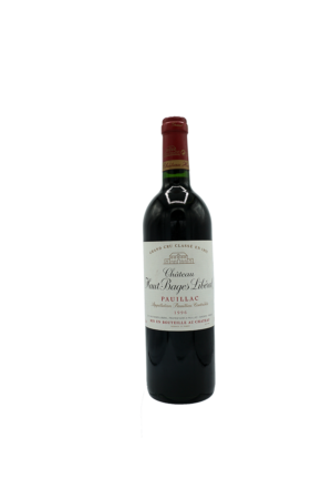 Château Haut Bages Libéral - 1996, arômes de cassis confituré et notes de chêne neuf. S'accorde avec un rôti de biche.