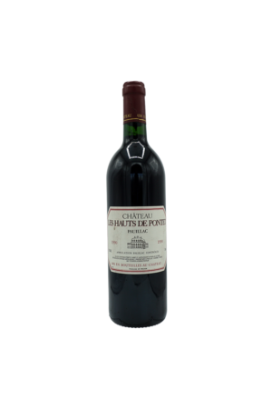 Château Les Hauts de Pontet - 1990, nez de sous-bois, griotte et pruneau. Les tanins sont fondus, finale sur la cerise.