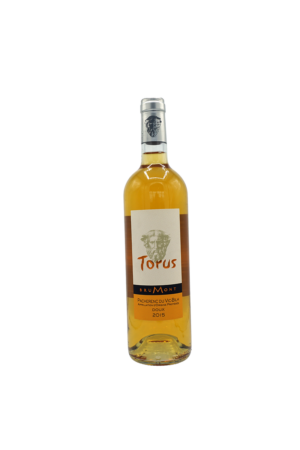 Torus doux - 2015, Arômes de fruits exotiques, mangue, ananas, litchi. S'accorde très bien avec un gâteau aux amandes.